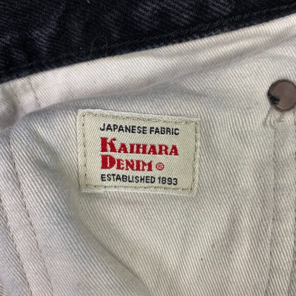 J. CREW 484 Slim Kaihara Denim Jeans Men's 31 x 30 Measures 31 x 29 Black Cotton - Picture 7 of 14